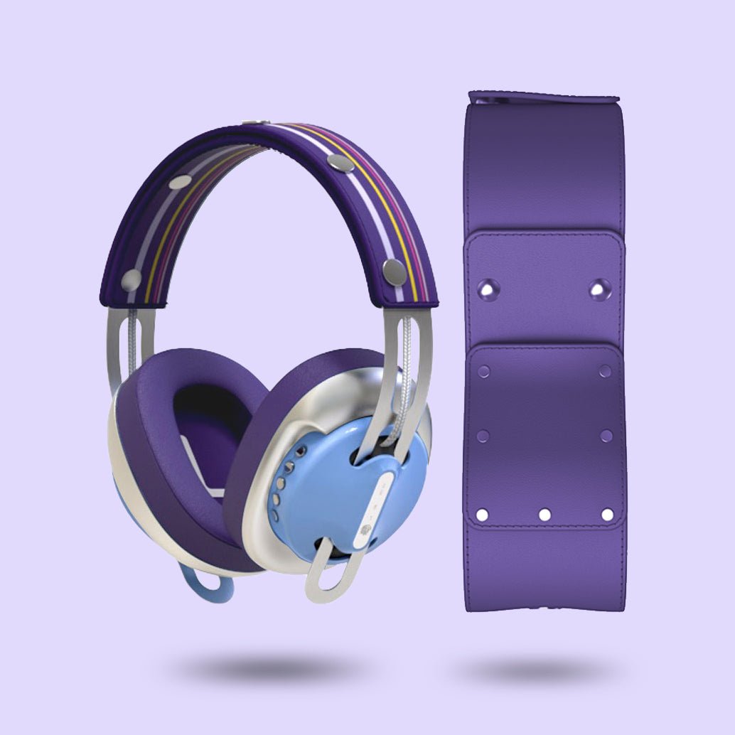 靜謐藍(銀配紫)「紫黃線」特別設計套裝 - monixibi flagship store