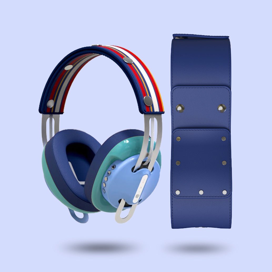 靜謐藍(綠配藍)「藍黃線」特別設計套裝 - monixibi flagship store