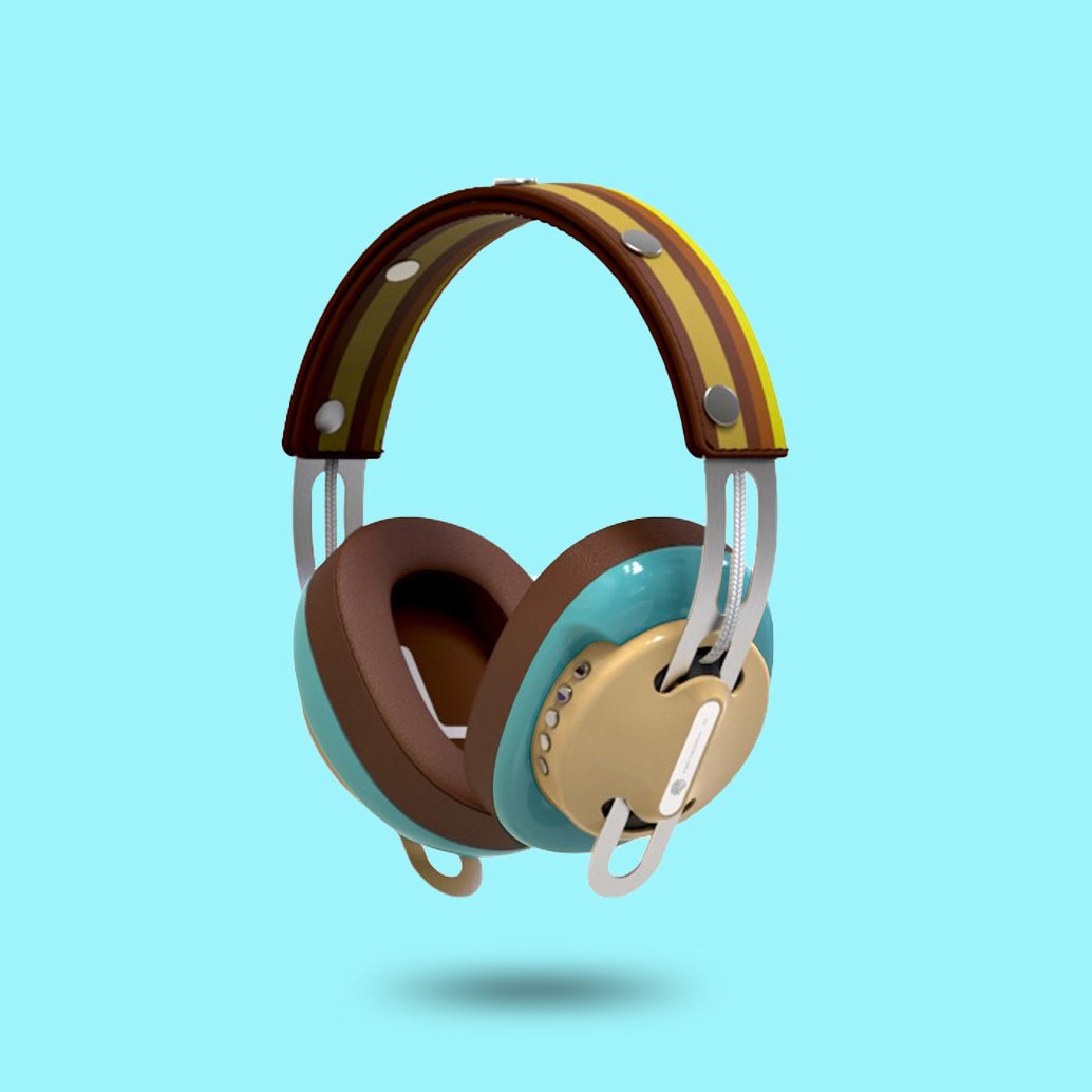 大漠黃(綠配棕)「棕黃線」特別設計套裝 - monixibi flagship store