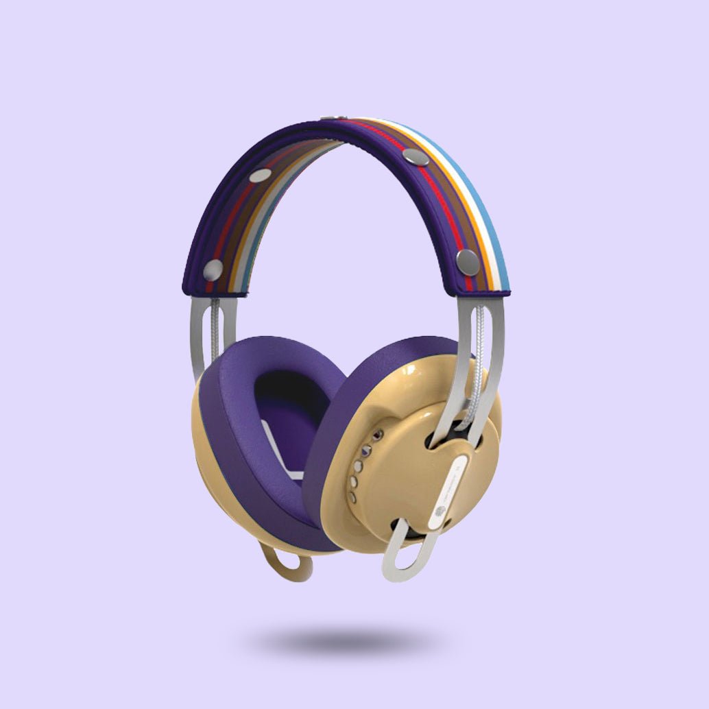 大漠黃(黃配紫)「紫藍線」特別設計套裝 - monixibi flagship store