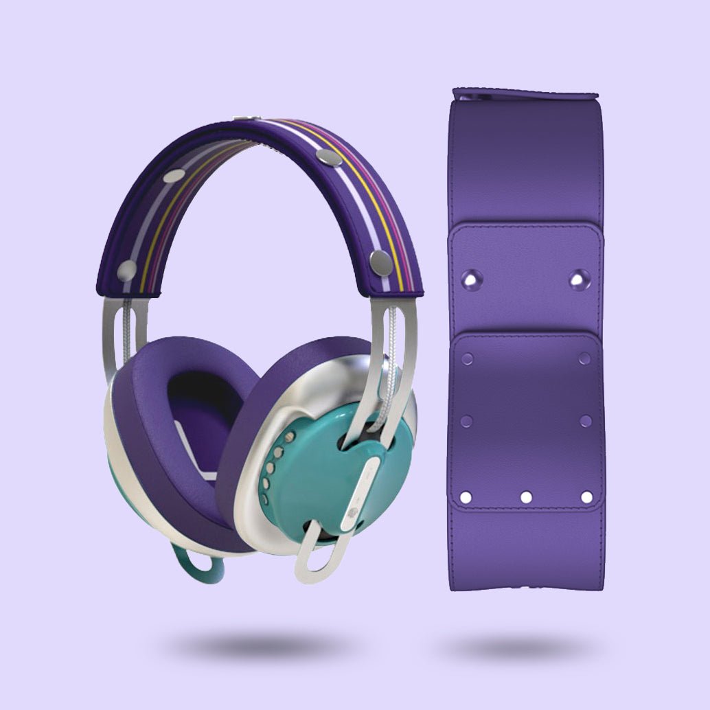 復古綠(銀配紫)「紫黃線」特別設計套裝 - monixibi flagship store