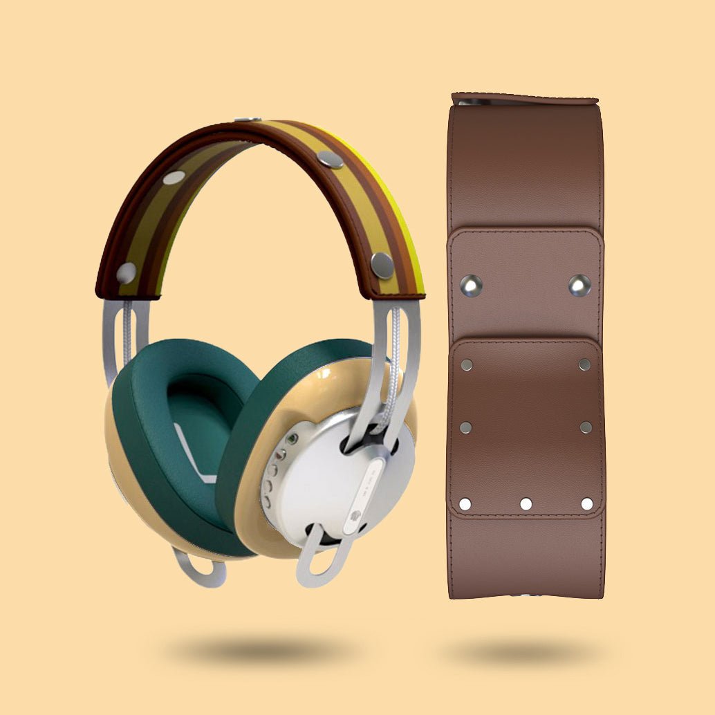 星空銀(黃配綠)「棕黃線」特別設計套裝 - monixibi flagship store