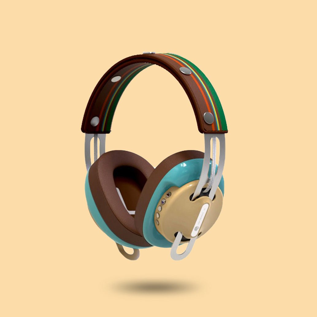 大漠黃(綠配棕)「棕綠線」特別設計套裝 - monixibi flagship store