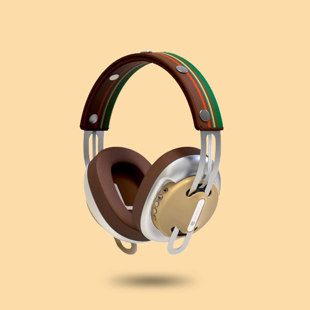 大漠黃(銀配棕)「棕綠線」特別設計套裝 - monixibi flagship store