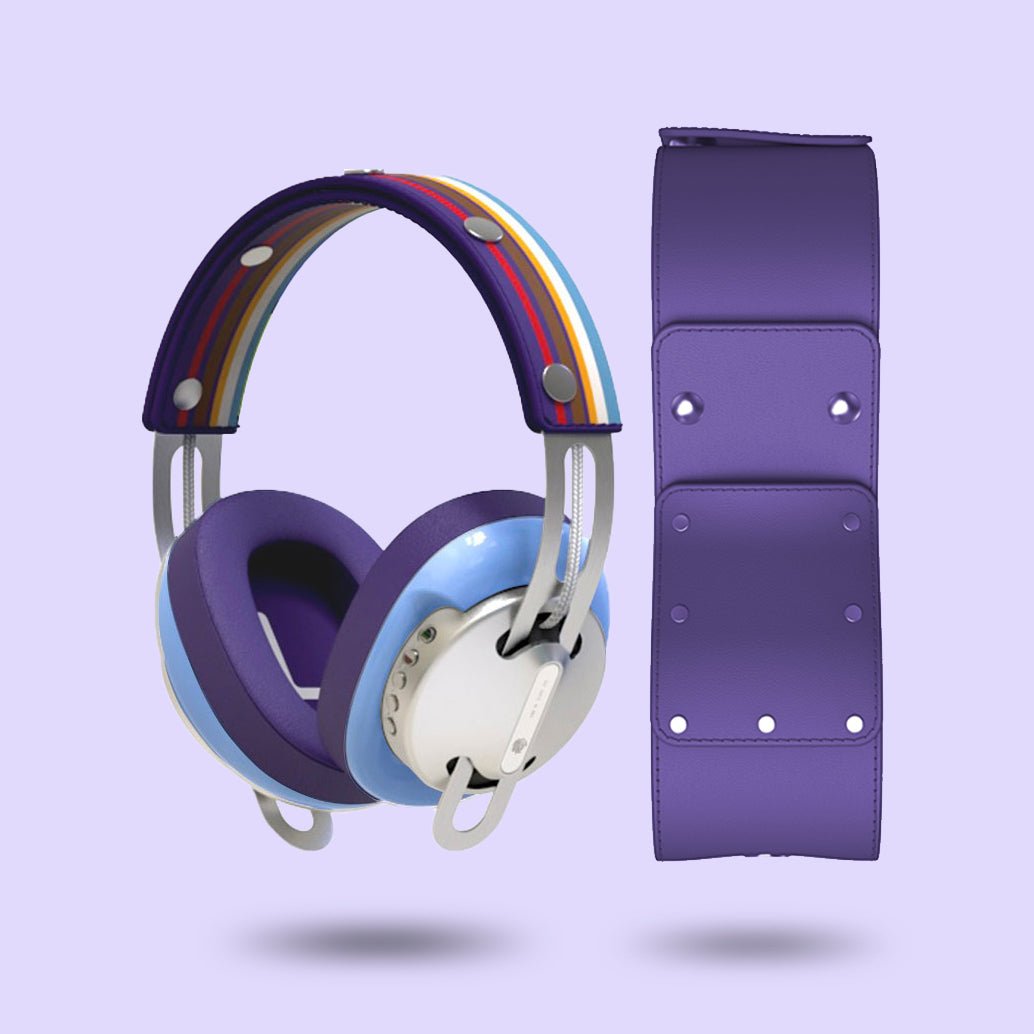 星空銀(藍配紫)「紫藍線」特別設計套裝 - monixibi flagship store