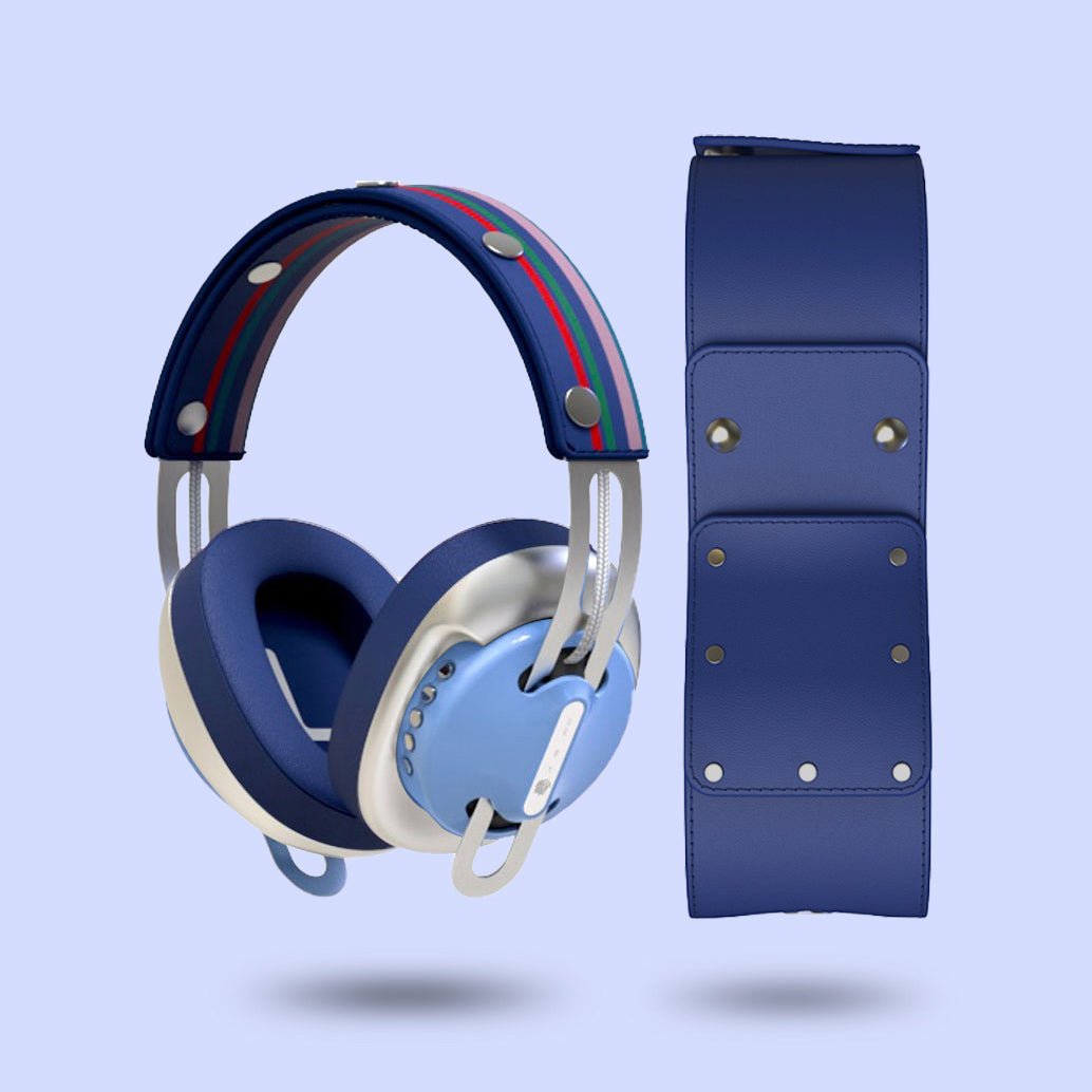 靜謐藍(銀配藍)「藍紅線」特別設計套裝 - monixibi flagship store