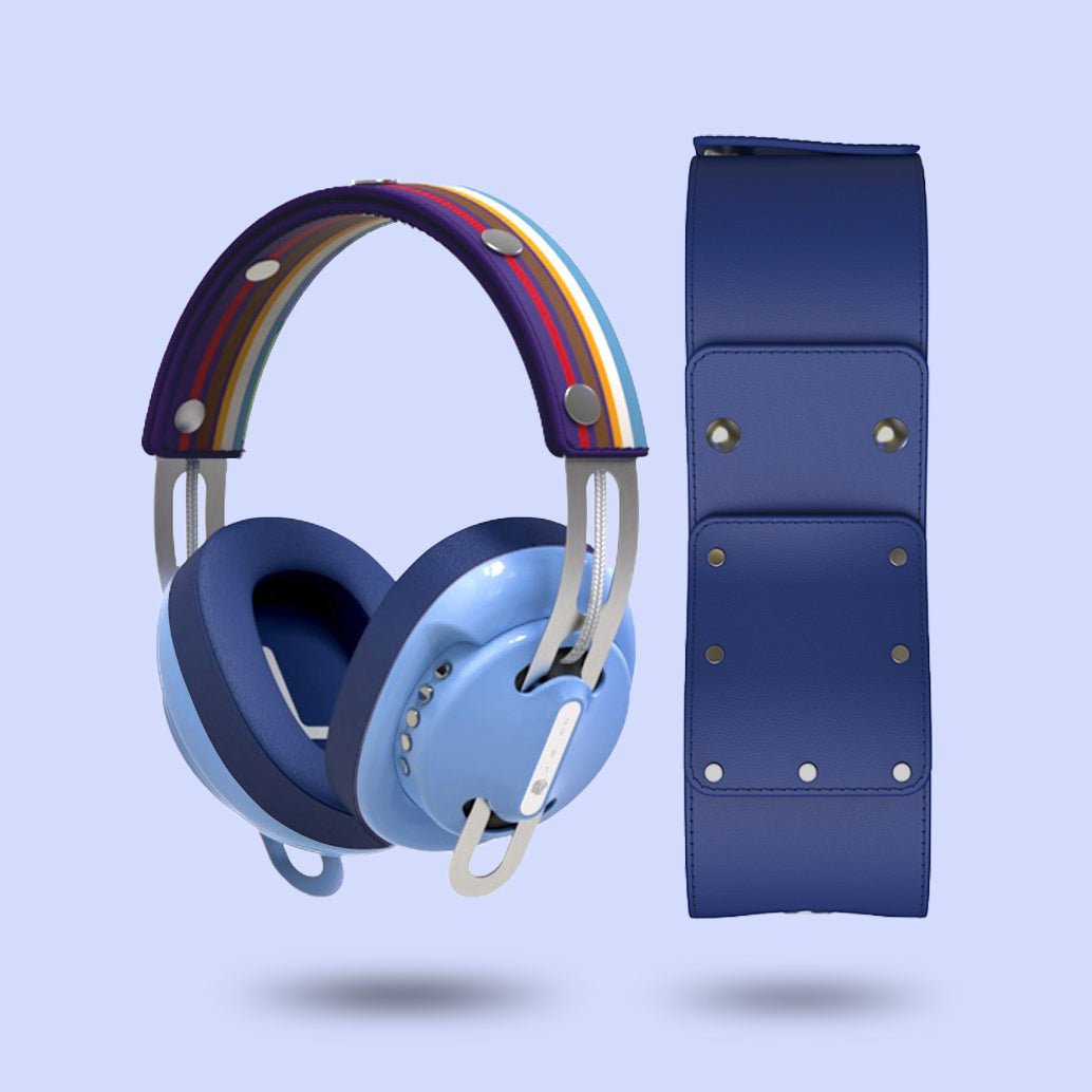 靜謐藍(藍配藍)「紫藍線」特別設計套裝 - monixibi flagship store