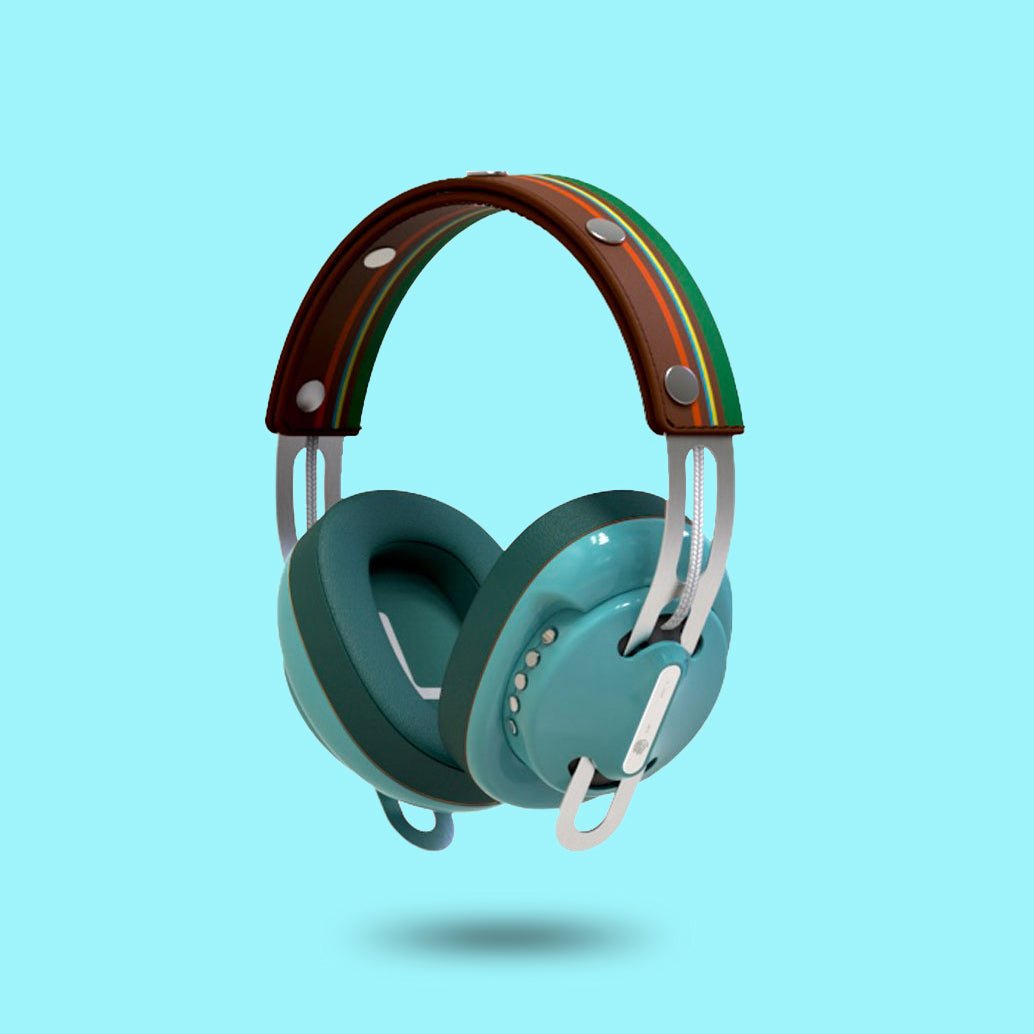 復古綠(綠配綠)「棕綠線」特別設計套裝 - monixibi flagship store