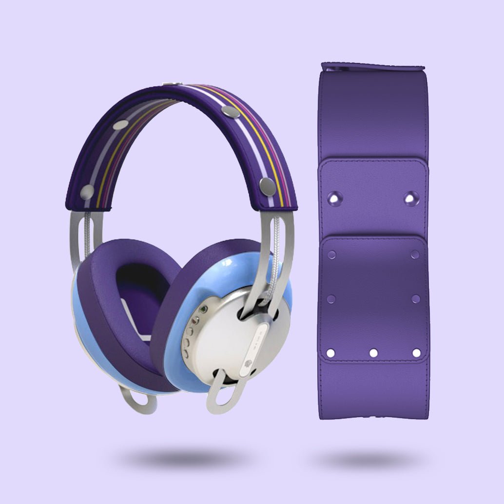 星空銀(藍配紫)「紫黃線」特別設計套裝 - monixibi flagship store