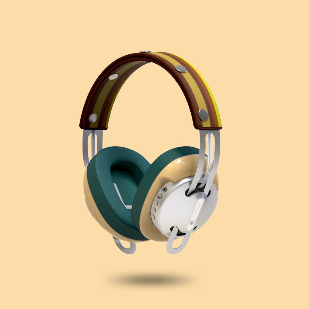 星空銀(黃配綠)「棕黃線」特別設計套裝 - monixibi flagship store