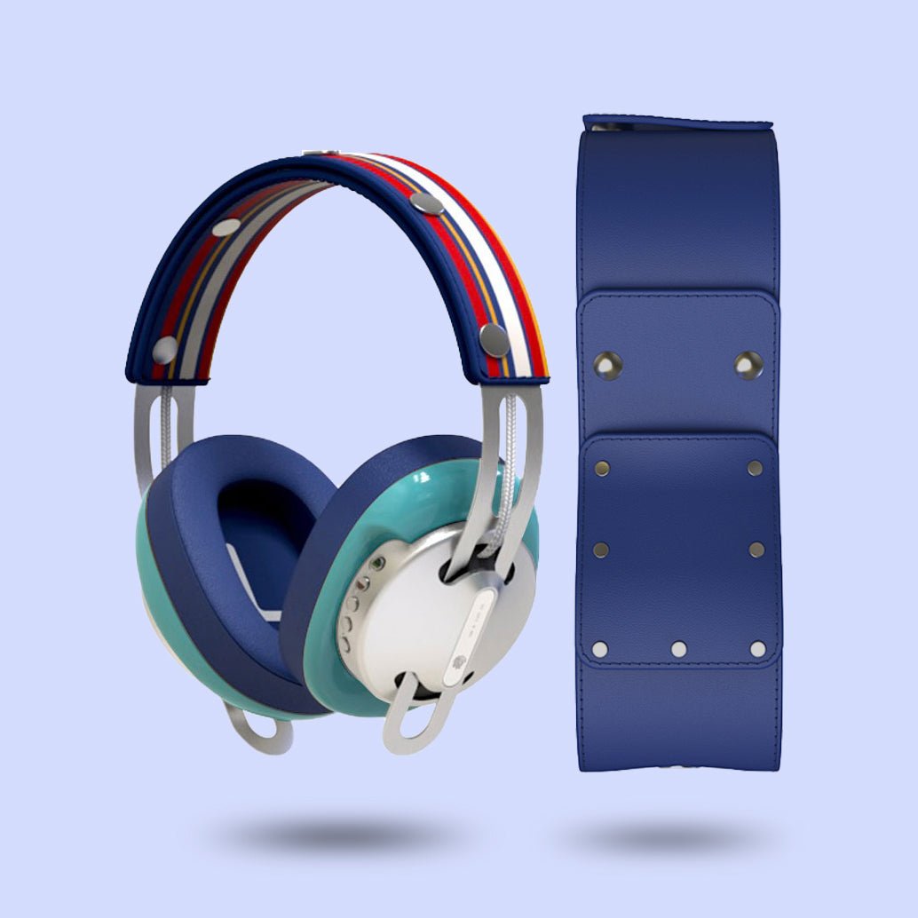 星空銀(綠配藍)「藍黃線」特別設計套裝 - monixibi flagship store