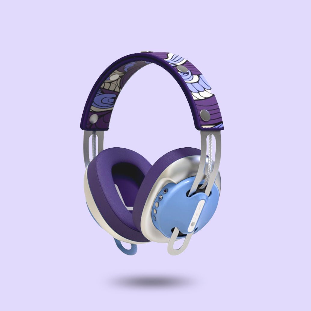 靜謐藍(銀配紫)「紫圖騰」特別設計套裝 - monixibi flagship store