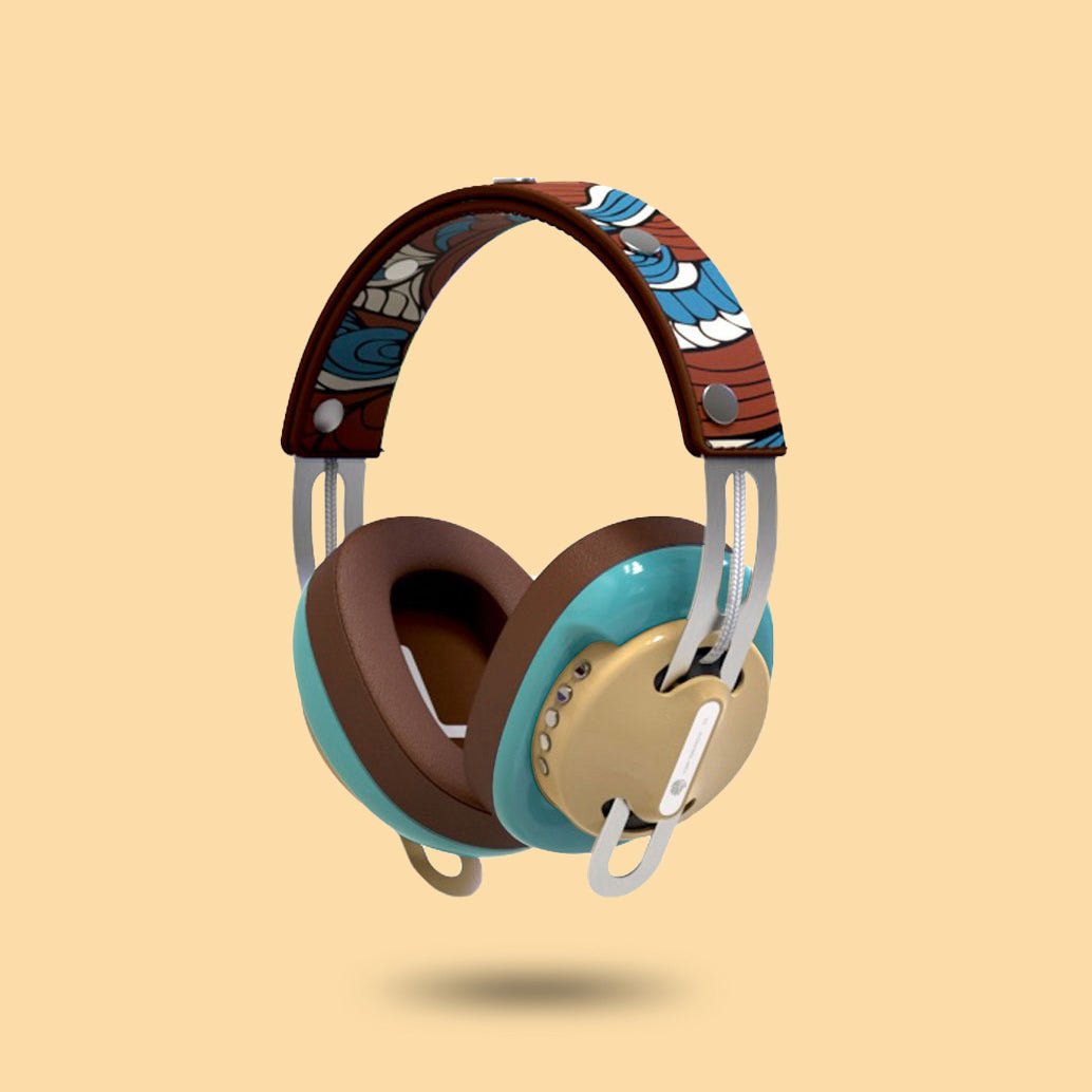 大漠黃(綠配棕)「棕圖騰」特別設計套裝 - monixibi flagship store