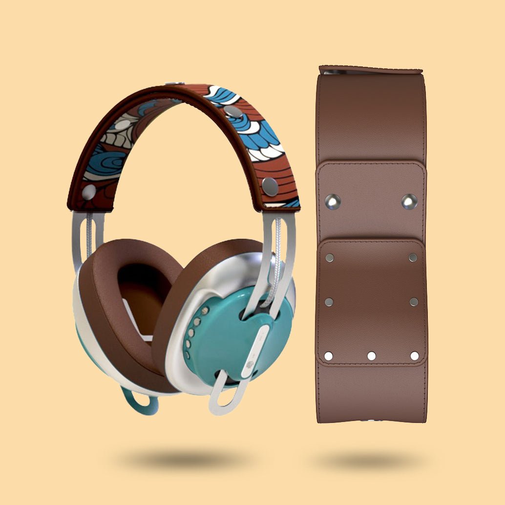 復古綠(銀配棕)「棕圖騰」特別設計套裝 - monixibi flagship store