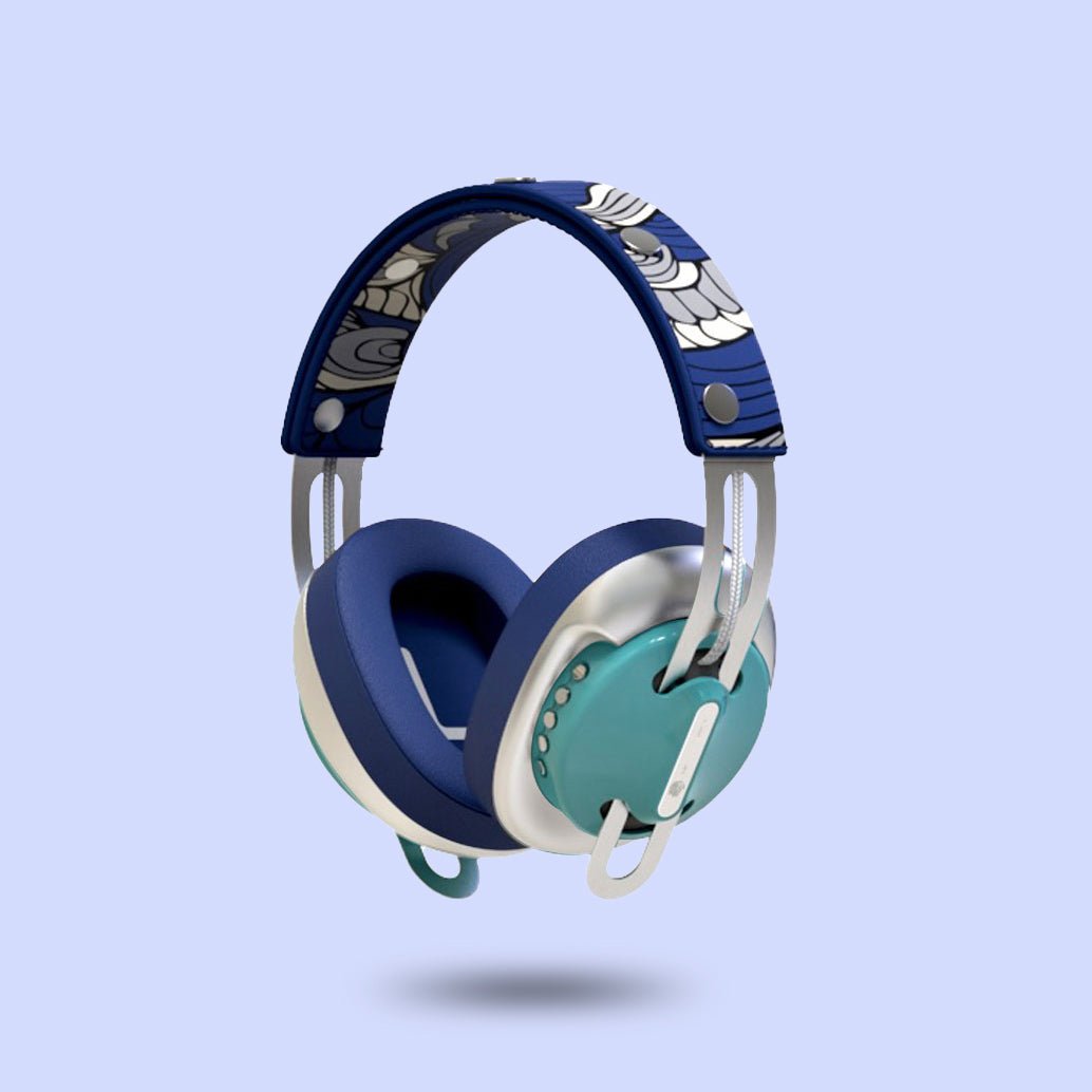 復古綠(銀配藍)「藍圖騰」特別設計套裝 - monixibi flagship store