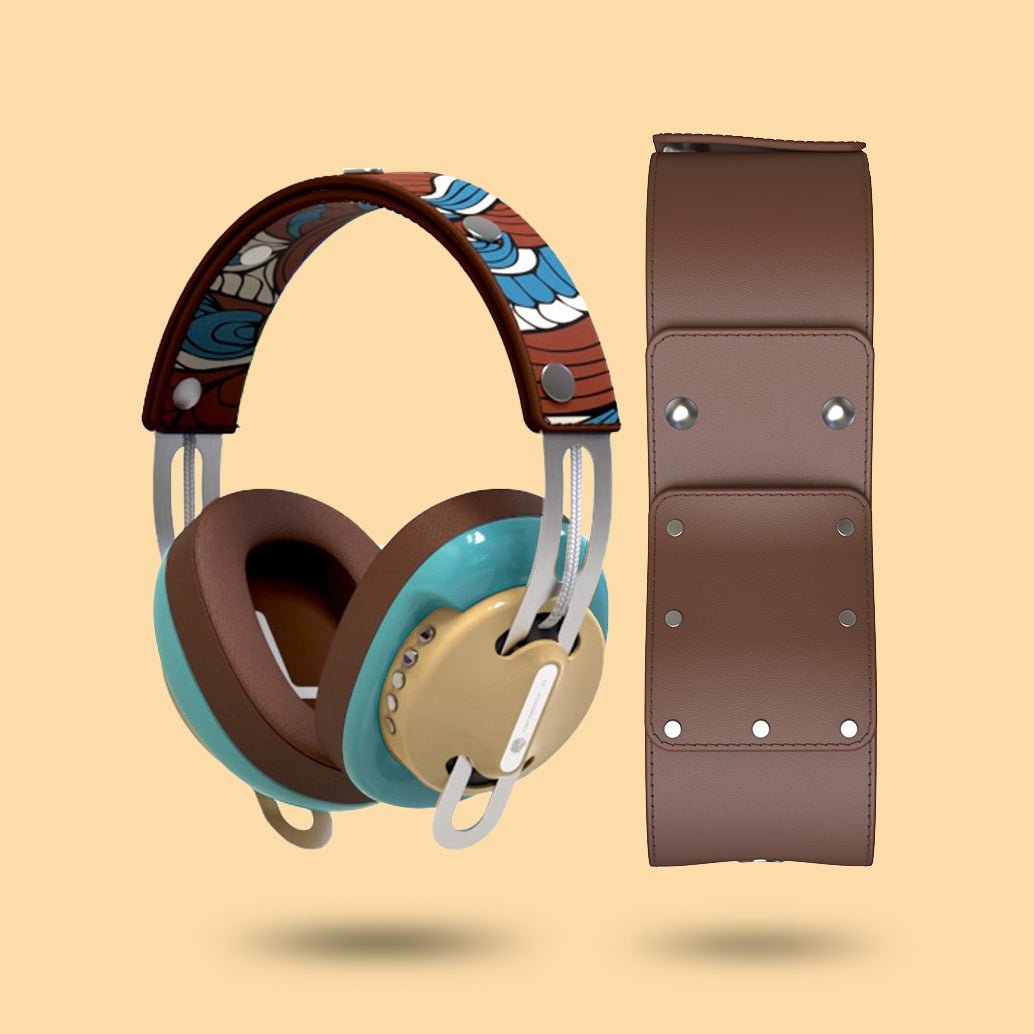 大漠黃(綠配棕)「棕圖騰」特別設計套裝 - monixibi flagship store