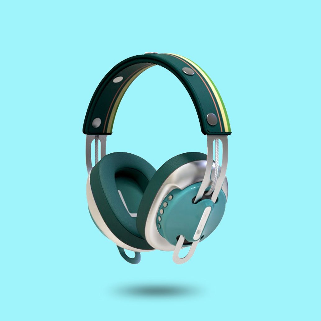 復古綠(銀配綠)「黃綠線」特別設計套裝 - monixibi flagship store