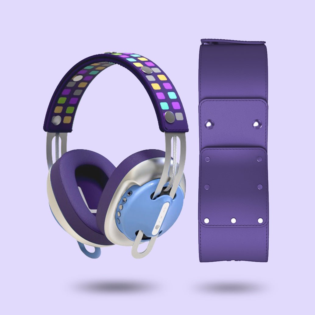 靜謐藍(銀配紫)「魔方紫」特別設計套裝 - monixibi flagship store