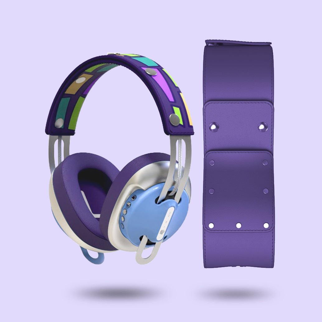 靜謐藍(銀配紫)「流璃紫」特別設計套裝 - monixibi flagship store