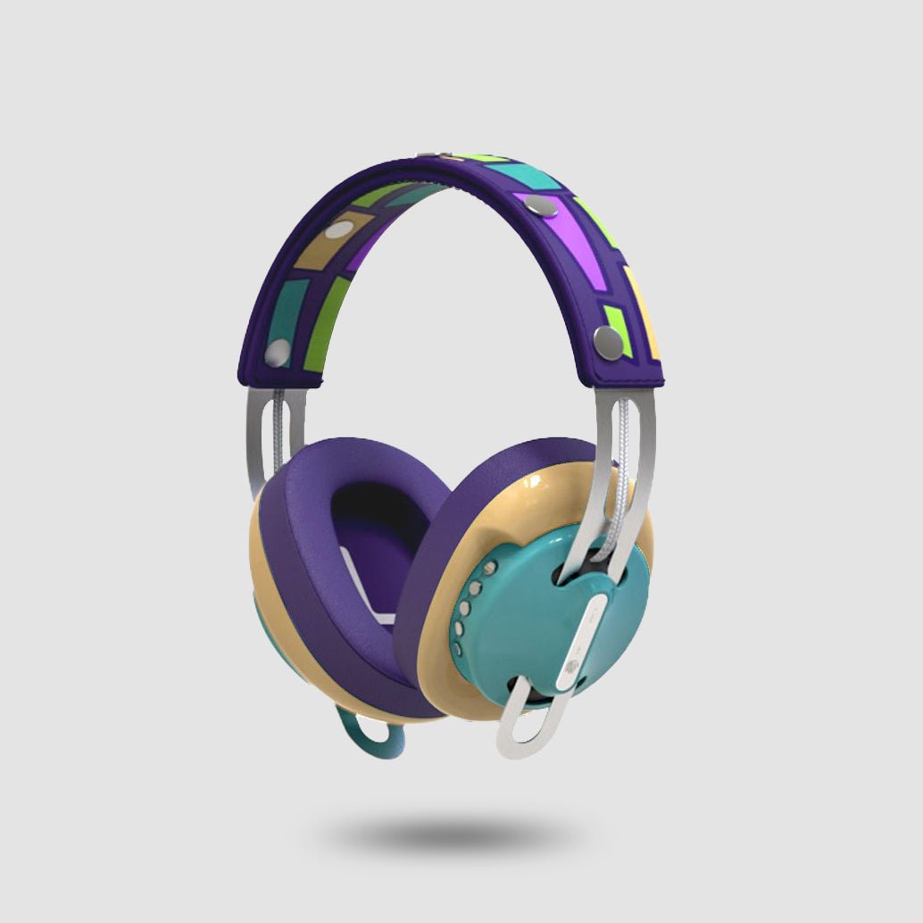 復古綠(黃配紫)「流璃紫」特別設計套裝 - monixibi flagship store