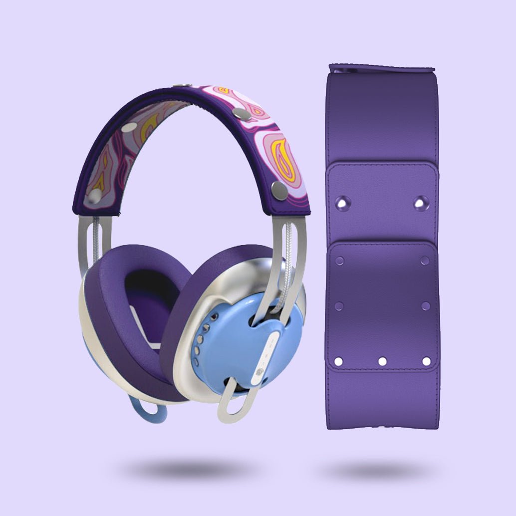 靜謐藍(銀配紫)「流體紫」特別設計套裝 - monixibi flagship store