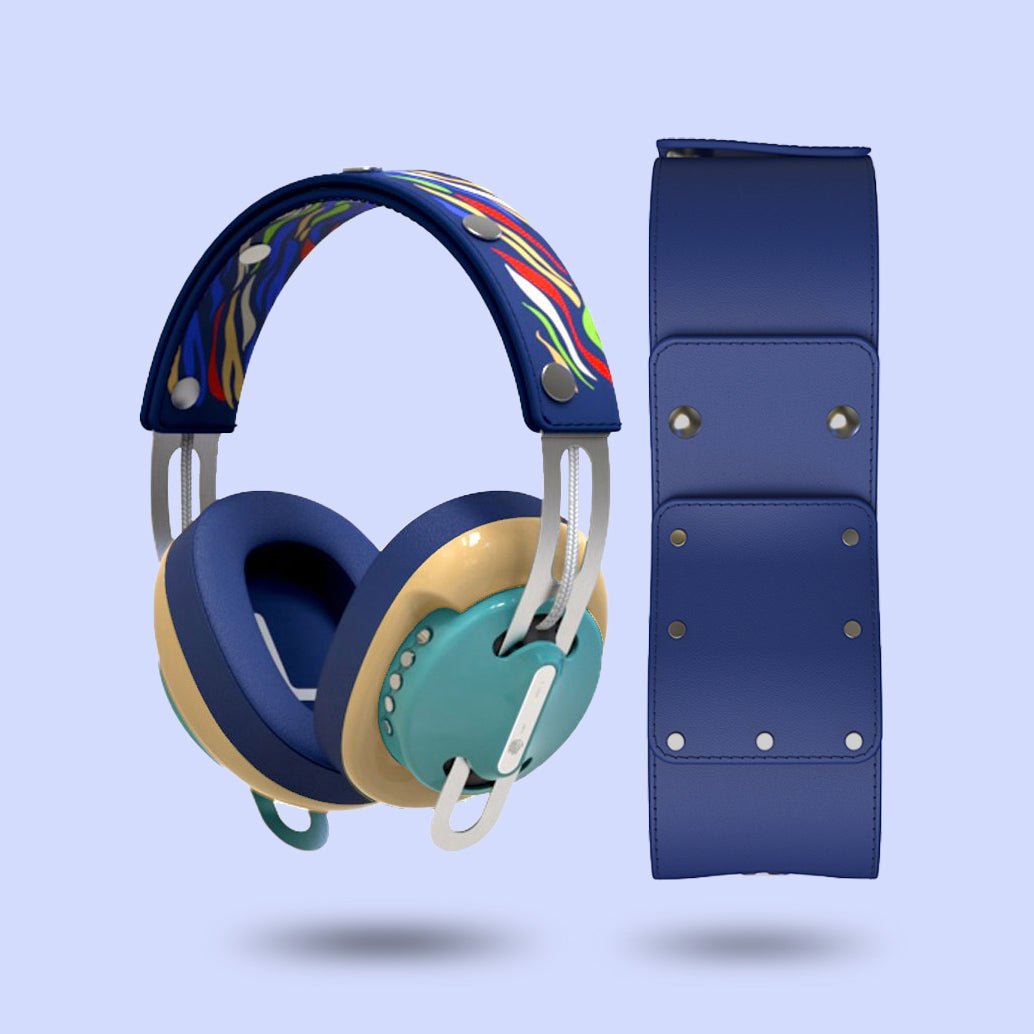 復古綠(黃配藍)「流年藍」特別設計套裝 - monixibi flagship store