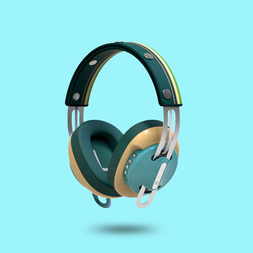 復古綠(黃配綠)「黃綠線」特別設計套裝 - monixibi flagship store