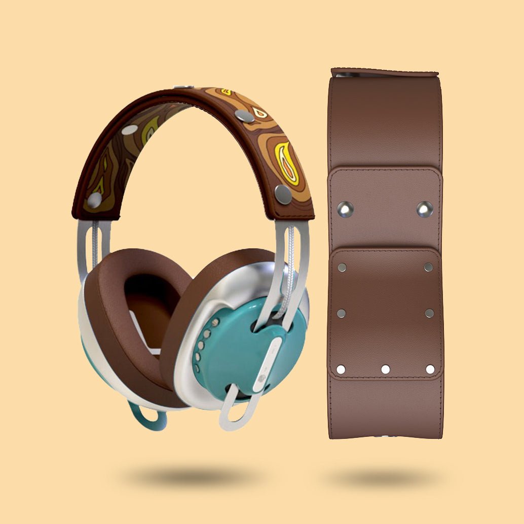 復古綠(銀配棕)「流體棕」特別設計套裝 - monixibi flagship store