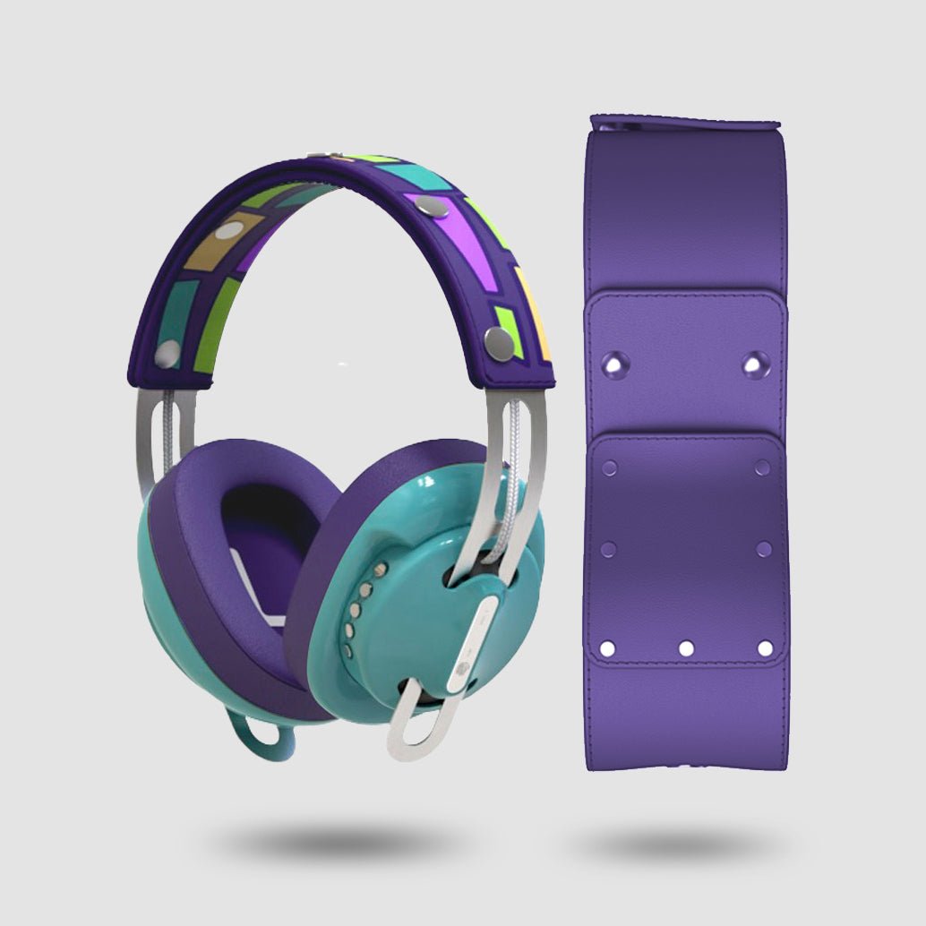 復古綠(綠配紫)「流璃紫」特別設計套裝 - monixibi flagship store