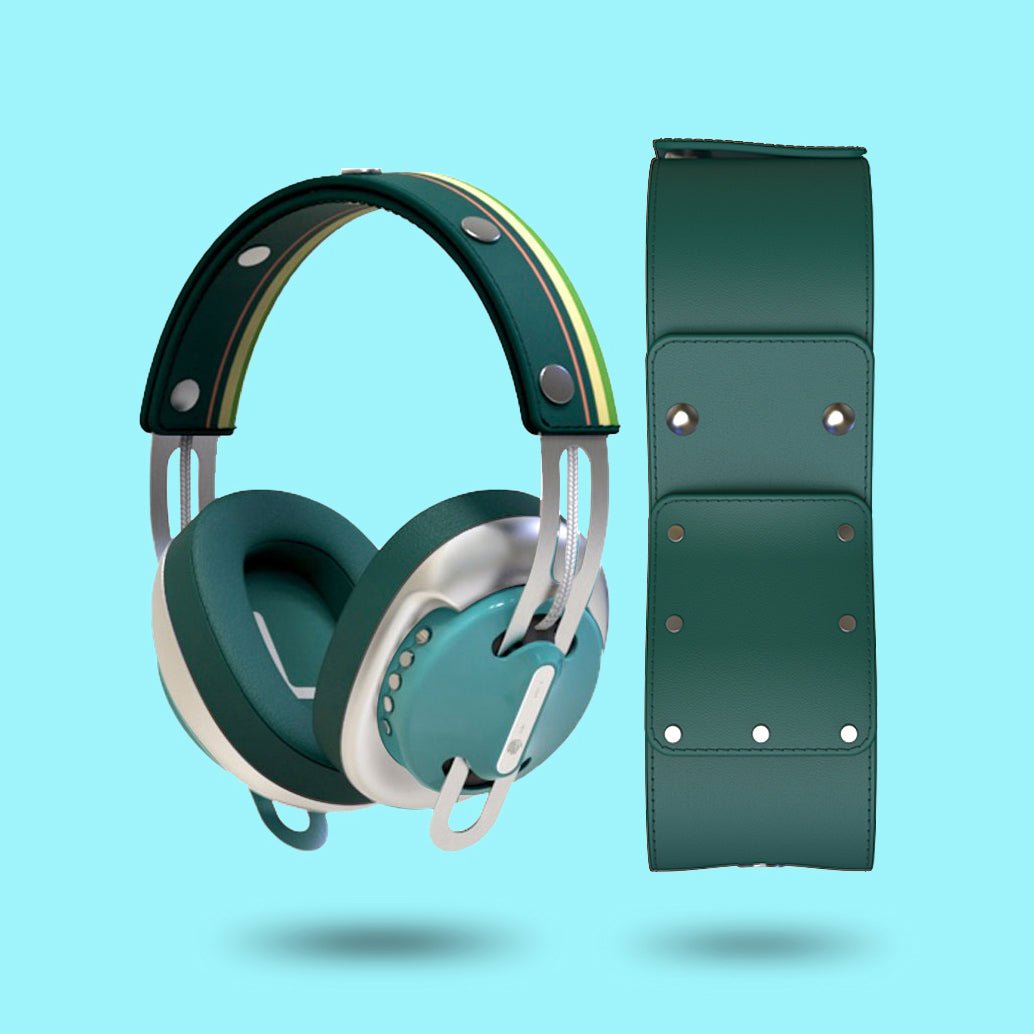 復古綠(銀配綠)「黃綠線」特別設計套裝 - monixibi flagship store