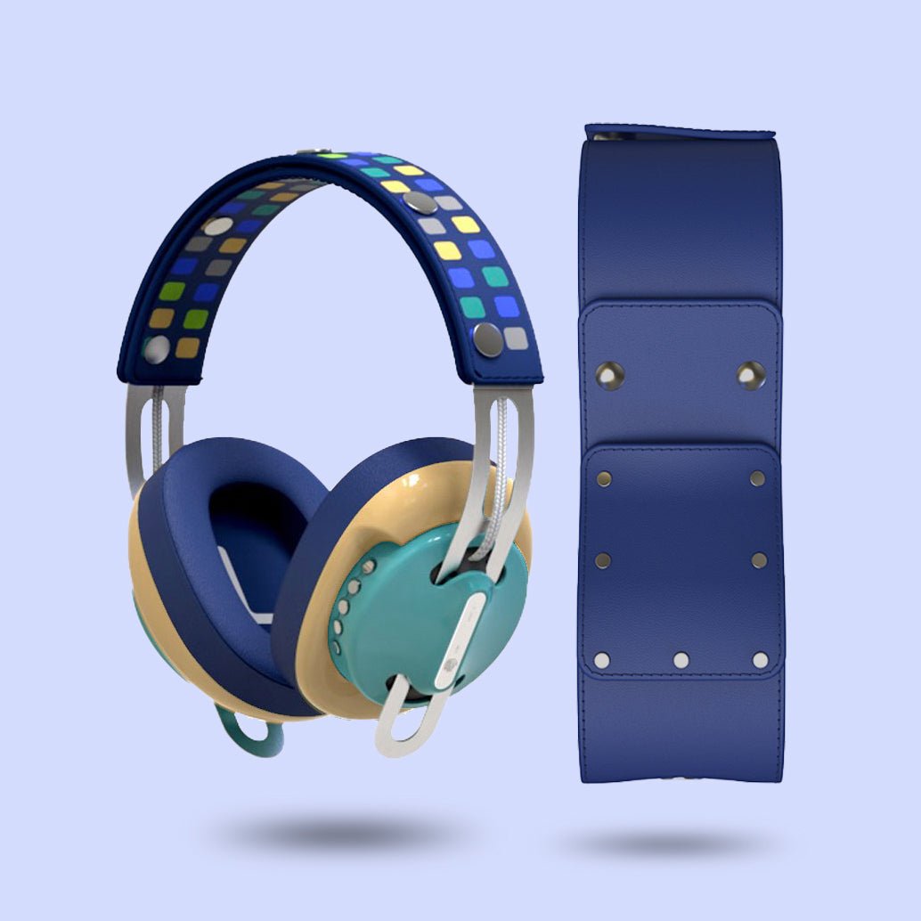 復古綠(黃配藍)「魔方藍」特別設計套裝 - monixibi flagship store