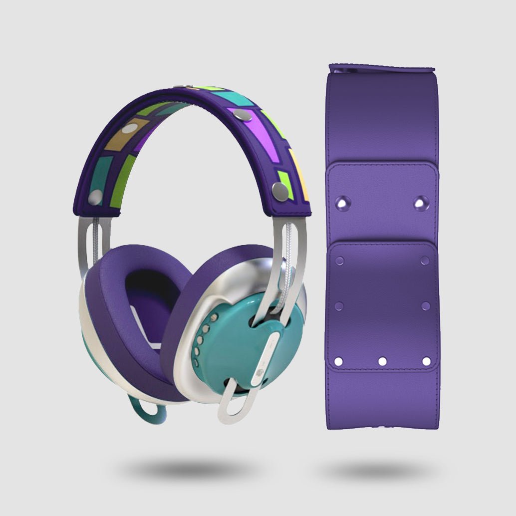 復古綠(銀配紫)「流璃紫」特別設計套裝 - monixibi flagship store