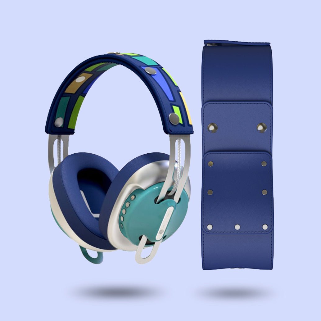 復古綠(銀配藍)「流璃藍」特別設計套裝 - monixibi flagship store