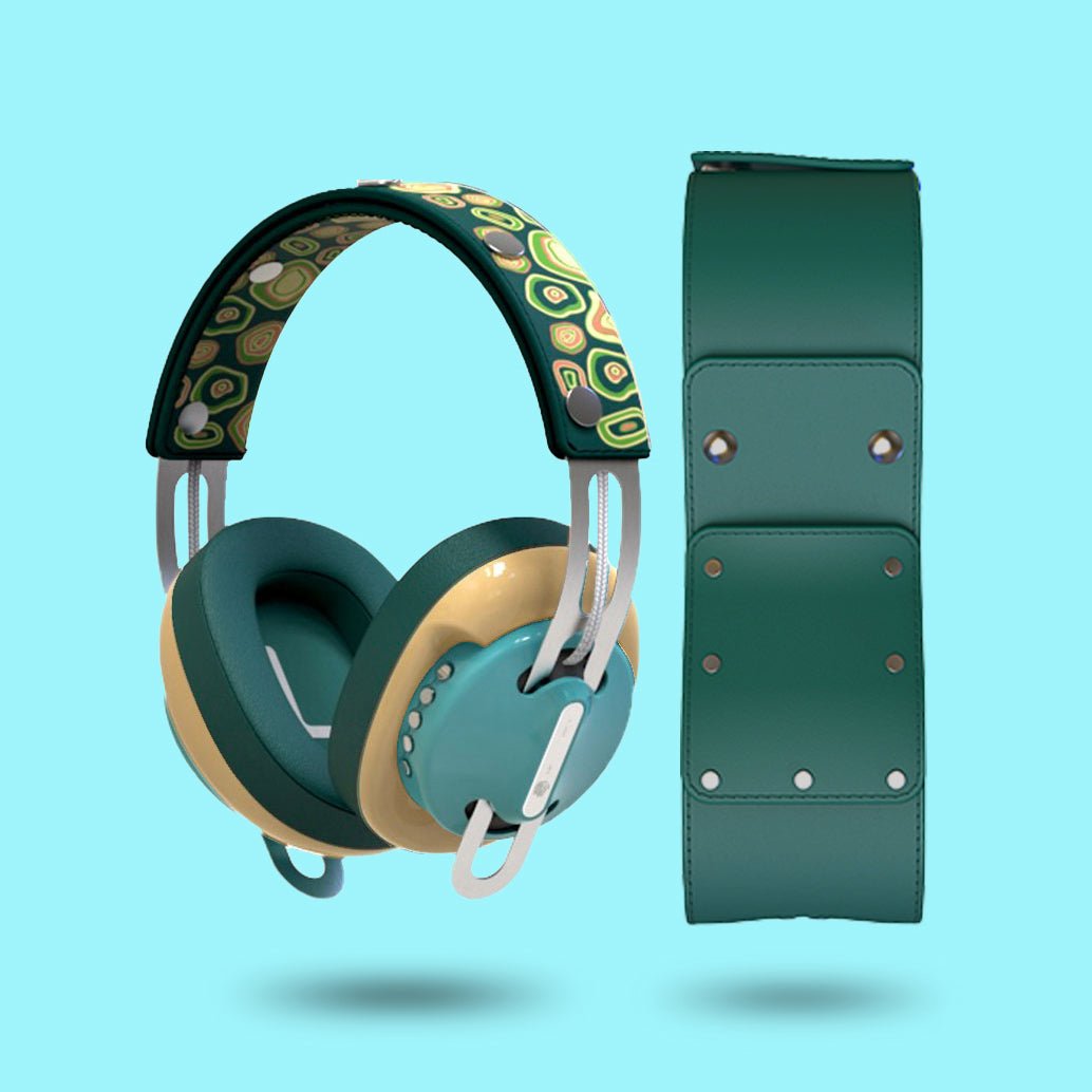 復古綠(黃配綠)「量子綠」特別設計套裝 - monixibi flagship store