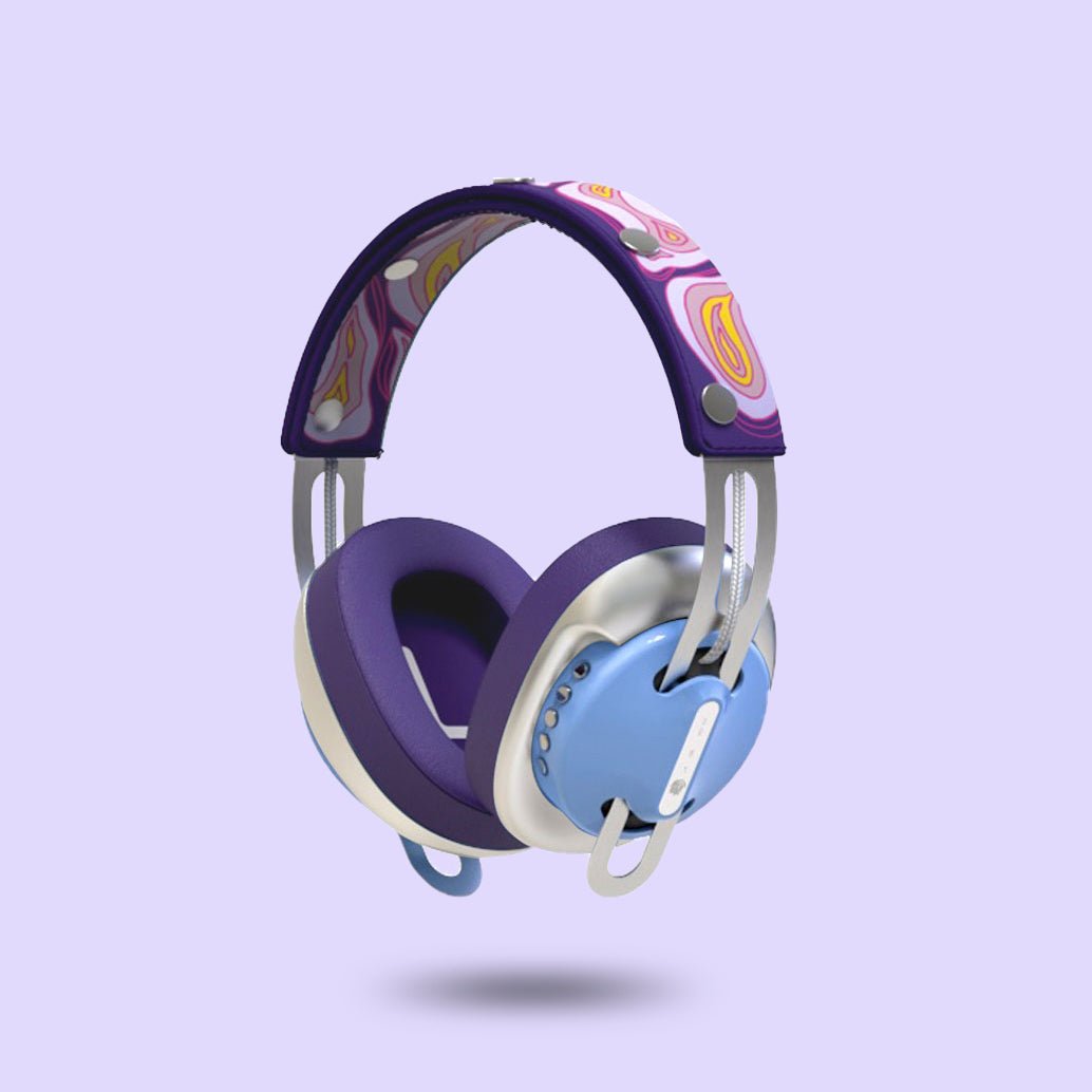 靜謐藍(銀配紫)「流體紫」特別設計套裝 - monixibi flagship store