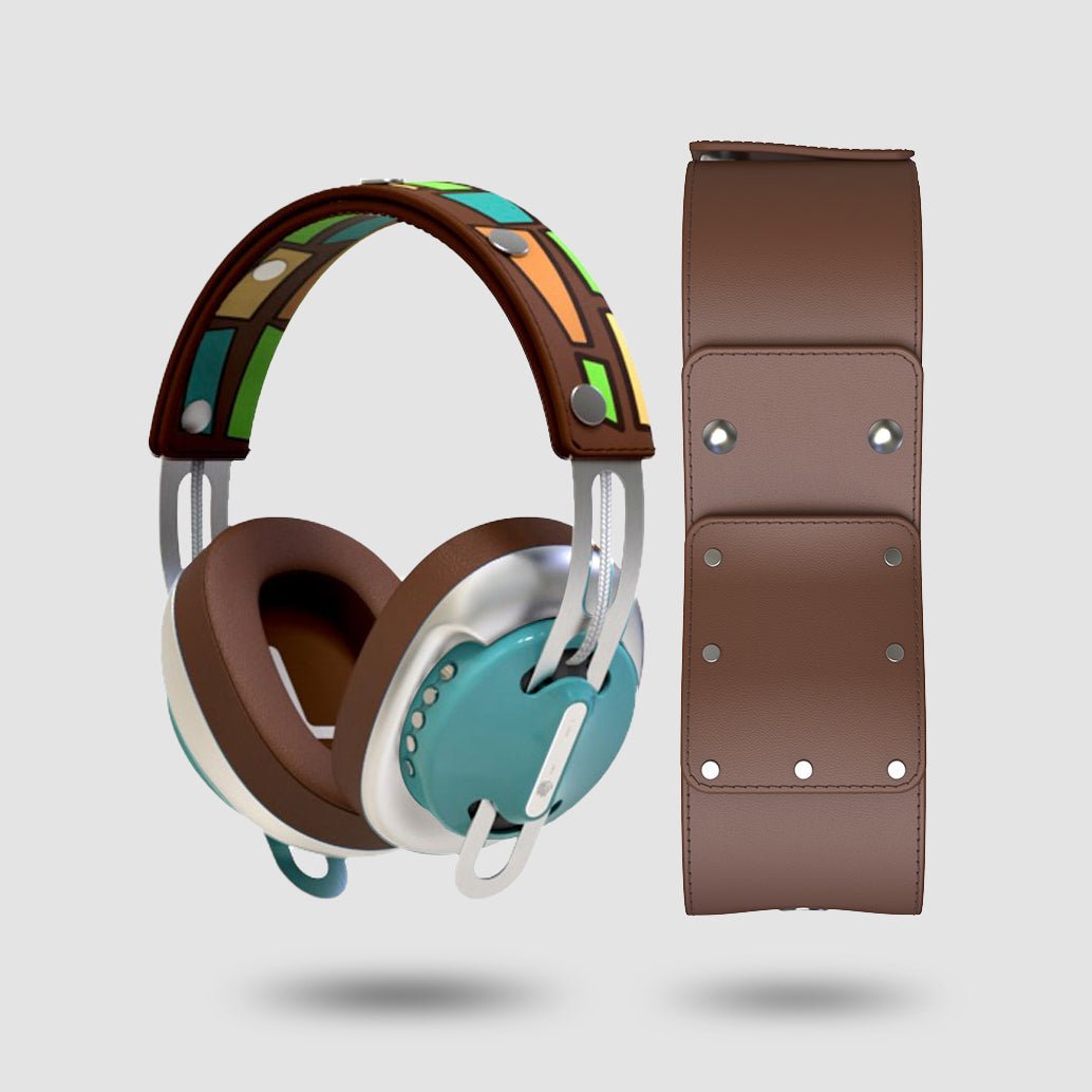 復古綠(銀配棕)「流璃棕」特別設計套裝 - monixibi flagship store