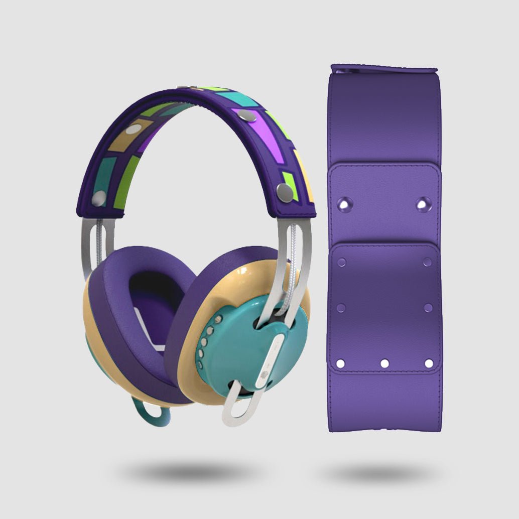 復古綠(黃配紫)「流璃紫」特別設計套裝 - monixibi flagship store