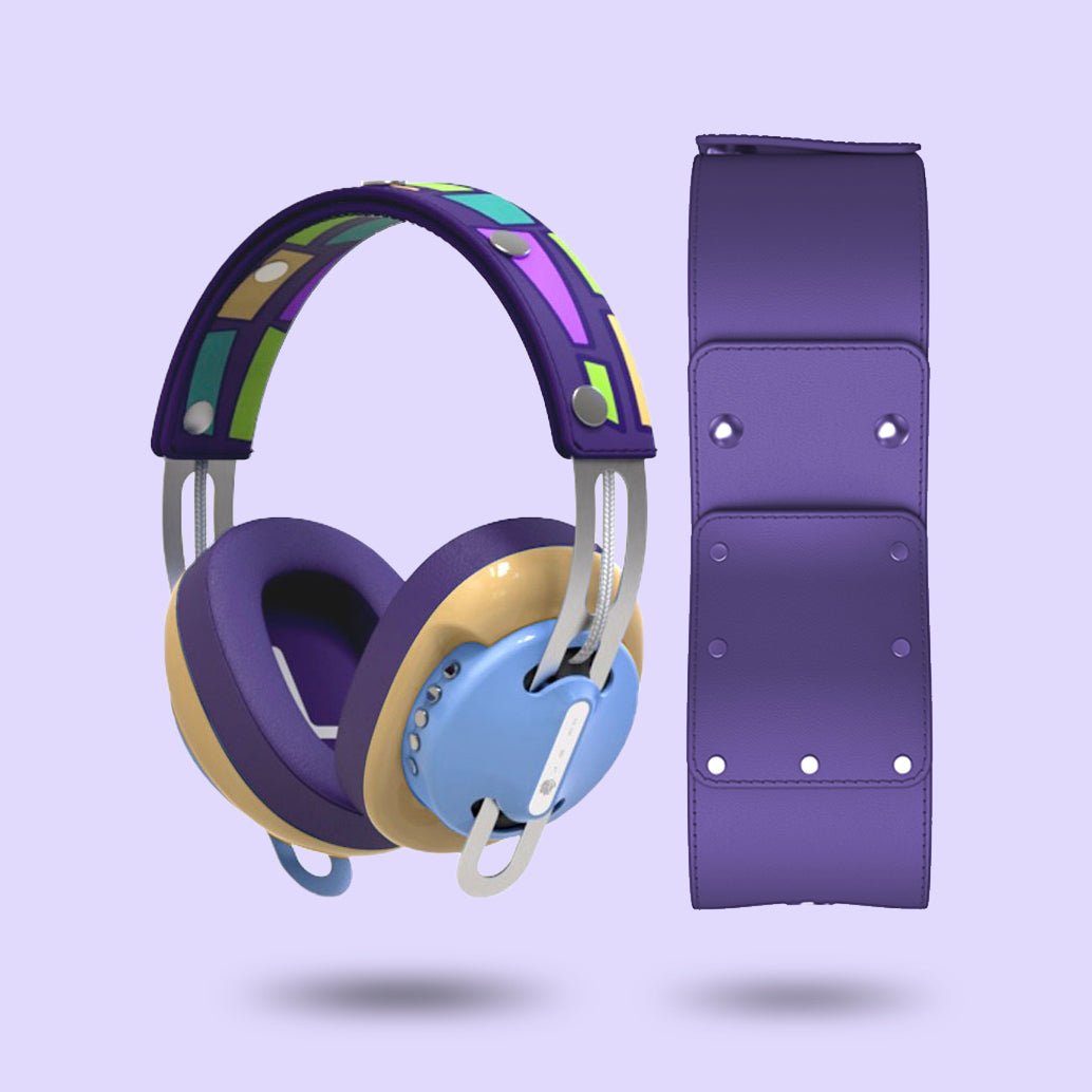 靜謐藍(黃配紫)「流璃紫」特別設計套裝 - monixibi flagship store