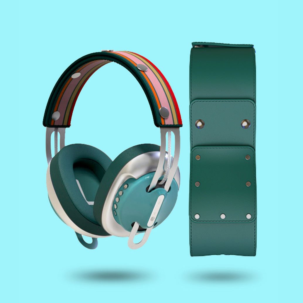 復古綠(銀配綠)「紅綠線」特別設計套裝 - monixibi flagship store