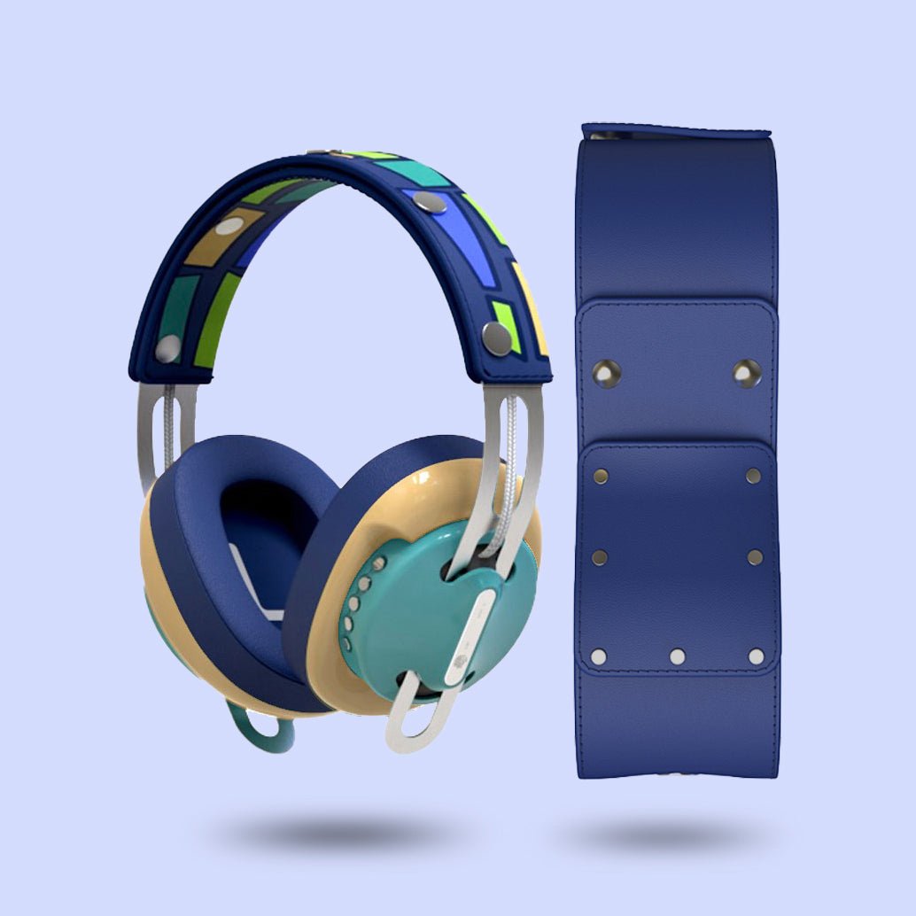 復古綠(黃配藍)「流璃藍」特別設計套裝 - monixibi flagship store