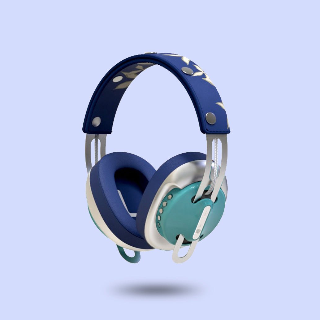 復古綠(銀配藍)「花語藍」特別設計套裝 - monixibi flagship store