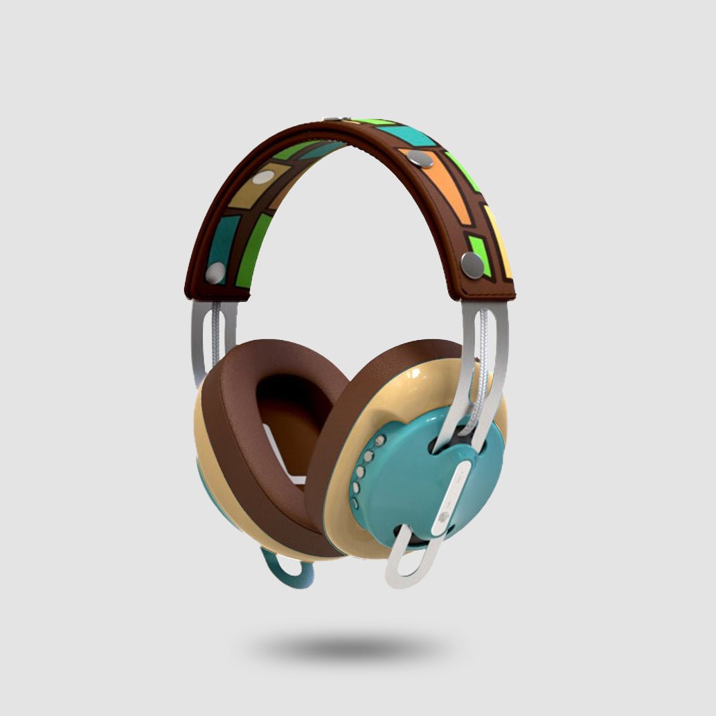 復古綠(黃配棕)「流璃棕」特別設計套裝 - monixibi flagship store