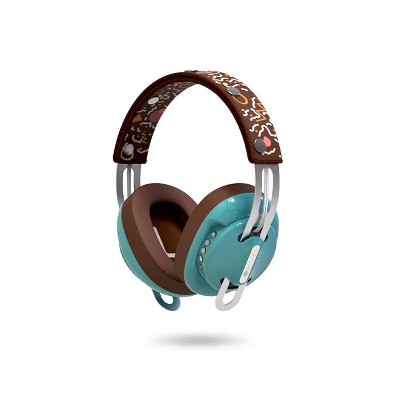 復古綠(綠配棕)「青春棕」經典設計套裝 - monixibi flagship store