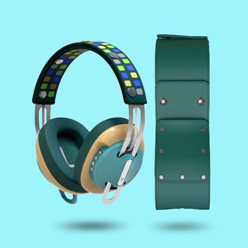 復古綠(黃配綠)「魔方綠」特別設計套裝 - monixibi flagship store