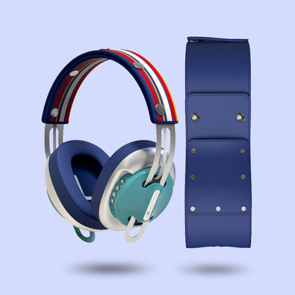 復古綠（銀配藍）「藍黃線」特別設計套裝 - monixibi flagship store