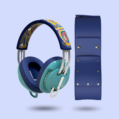 復古綠（綠配藍）「流體藍」特別設計套裝 - monixibi flagship store